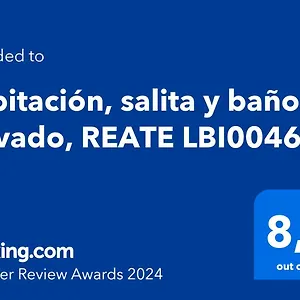  Séjour chez l'habitant Habitacion, Salita Y Bano Privado, Reate Lbi00466